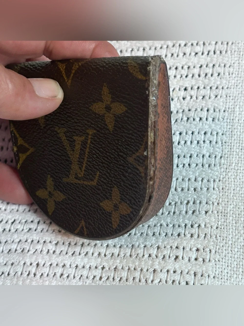 Vintage Louis Vuitton Monogram Canvas Porte Monnaie Gousset Coin Pouch